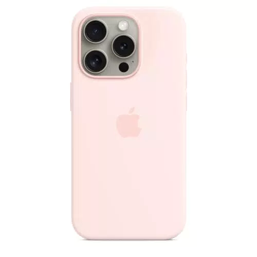 Apple iPhone 15 Pro Silikon Case mit MagSafe