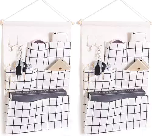 Arawat Tür Hängeorganizer – Wand Organizer für Büro, Bad und Camping
