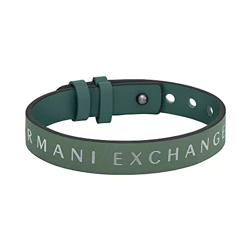 Armani Exchange Armband für Männer, Modell AXG0107040, Leder