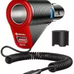 SONRU Auto Ladegerät 120W Zigarettenanzünder USB C Adapter mit 1,8M Kabel
