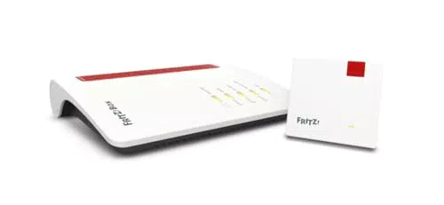AVM FRITZ!Mesh Set: FRITZ!Box 7530 AX & FRITZ!Repeater 1200 AX, Wi-Fi 6