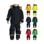 Awrvia Unisex Kinder Mini Skioverall Wasserdicht für Jungen und Mädchen