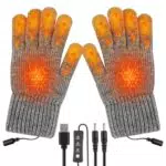 Aytop Beheizte Handschuhe für Damen und Herren, Waschbare Handwärmer für Winter