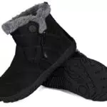 Barfußschuhe für Winter Jungen und Mädchen - Wasserdichte, warme Schneestiefel