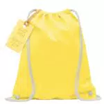 Baumwoll Turnbeutel Sportbeutel Rucksack Stofftasche OEKO-TEX® geprüft für Damen und Herren