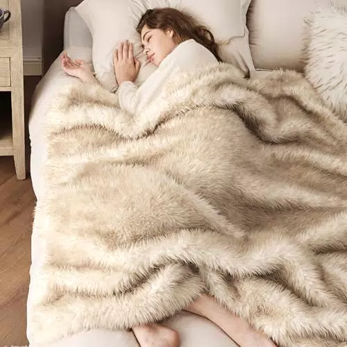 BEDSURE Kuscheldecke Flauschig und Dicke Sofadecke für den Winter