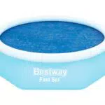 Bestway PE-Solarabdeckplane rund Ø 210 cm