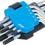 BGS Winkelschlüssel-Satz T-Profil für Torx T10 - T50, kurz