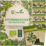 SeedPal Bio Kräutersamen Set – Beliebte Küchenkräuter für Balkon und Küche