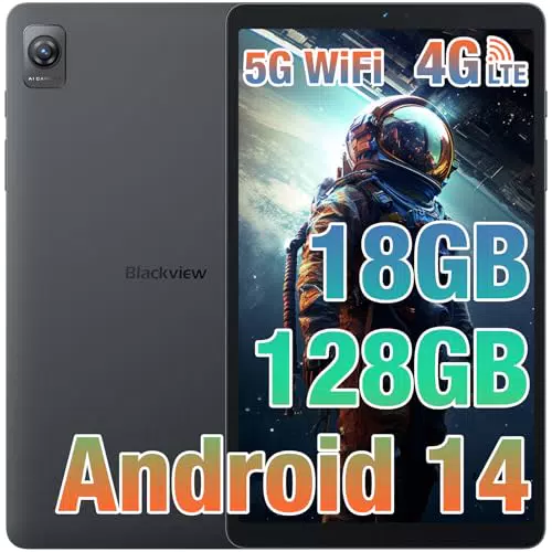 Blackview Tab 60 - 8 Zoll Android Tablet mit 18 GB RAM und 128 GB ROM