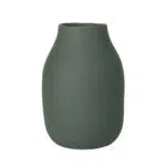 Blomus Vase L aus Steingut, elegante Tischvase für stilvolle Dekoration
