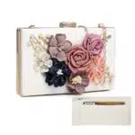 bluaqua Clutch Damen - Elegante Abendtasche für besondere Anlässe