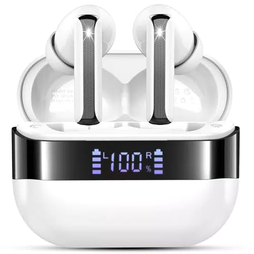 Bluetooth 5.4 Kopfhörer mit ENC Noise Cancelling, 48H Akkulaufzeit, IP7 wasserdicht