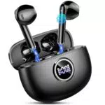 Bluetooth Kopfhörer mit 4 Mikrofonen, Noise Cancelling, IP7 wasserdicht, 40 Std. Spielzeit