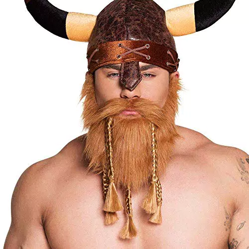 Boland Wikinger Bart Accessoire für Kostüme und Fasching