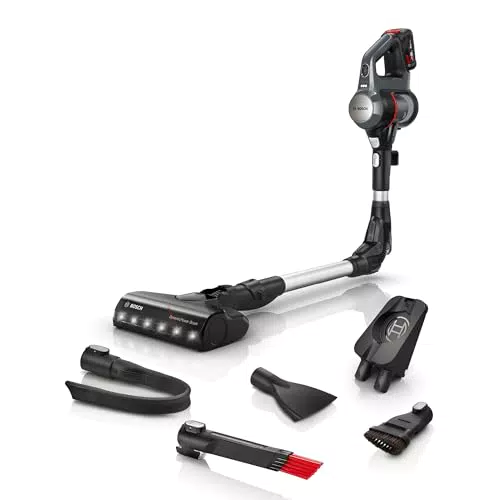 Bosch Akku-Staubsauger Unlimited 7 BCS711A, kabellos mit Hygiene-Filter und LED-Beleuchtung