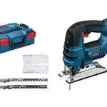 Bosch Professional Akku Stichsäge GST 18 V-LI B - Bügelversion, Schnitttiefe 120/20/8 mm