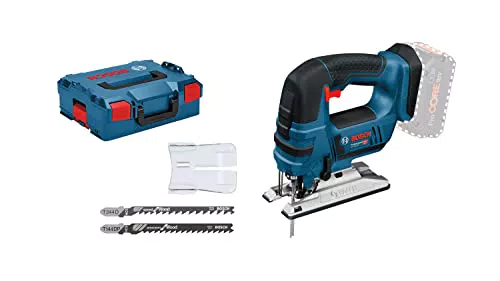 Bosch Professional Akku Stichsäge GST 18 V-LI B - Bügelversion, Schnitttiefe 120/20/8 mm