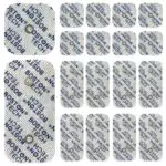 Boston Tech Elektroden-Pads für Compex Muskelstimulationsgeräte, 10x5 cm