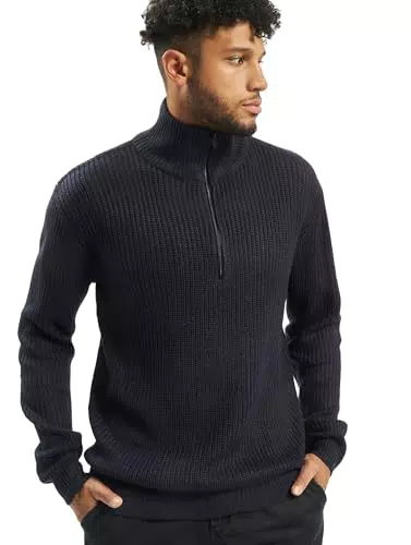 Brandit Marine Pullover Troyer - Hochwertiger Freizeitpullover für Herren