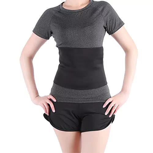 Brrnoo Bauchweggürtel für Damen und Herren – Sauna Fitness Gürtel zum Abnehmen