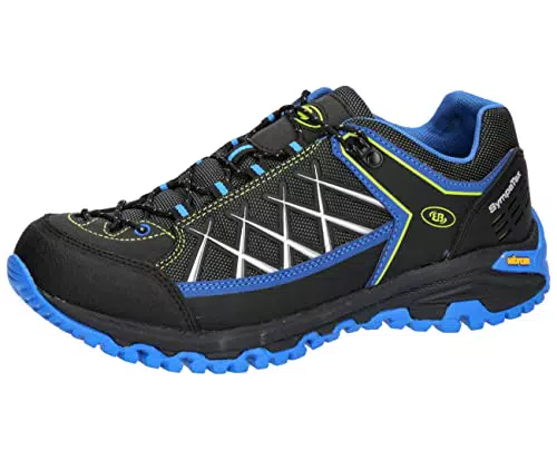 Brütting Unisex Mount Root Cross-Laufschuhe, schwarz/blau/Lemon