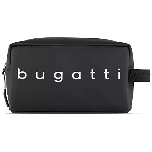Bugatti Rina Kulturbeutel für Damen und Herren - Recycelte Kulturtasche 3 L wasserabweisend - Toiletry Bag
