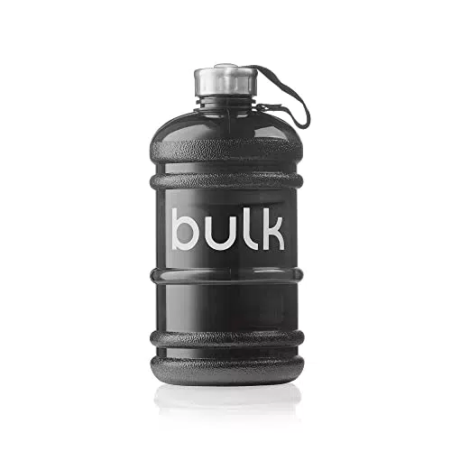 Sport Wasserflasche, 2,2 Liter, Metall, für Fitness und Outdoor-Aktivitäten