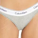 Calvin Klein Damen Slip Bikini aus Baumwolle mit Stretch