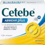 Cetebe Abwehr Plus - Nahrungsergänzungsmittel mit Vitamin C, D und Zink