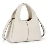 CHAMAIR Handtasche Klein Umhängetasche PU Leder Tote Bag für Damen