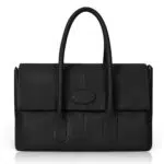 CHAMAIR Tote Bag Damen - Elegante Shopper Tasche aus PU Leder mit abnehmbarem Schultergurt