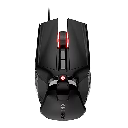 Cherry MC 9620 FPS Gaming-Maus mit RGB-Beleuchtung und verstellbarer Handauflage