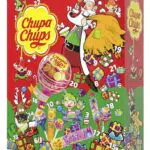 Chupa Chups Adventskalender 2024 mit verschiedenen Lutscher- und Kaugummi-Sorten