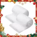 CJBIN Schneedecke mit Glitzer für Weihnachtsdekoration und Displays