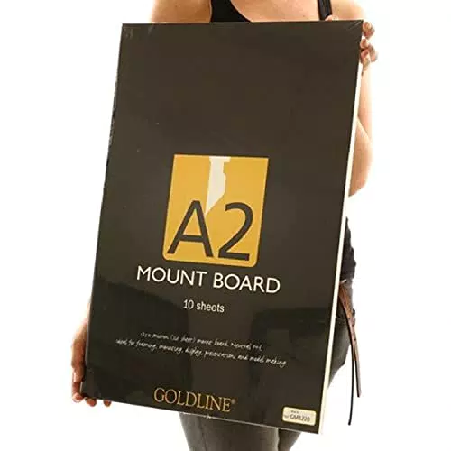 Clairefontaine GMB2/ASTDZ Passepartouts Goldline 1,25mm DIN A2 für Einrahmung
