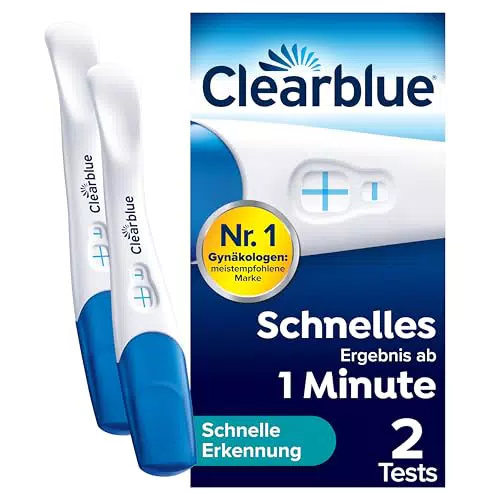 Clearblue Schwangerschaftstest – Schnelle Erkennung, über 99 % zuverlässig