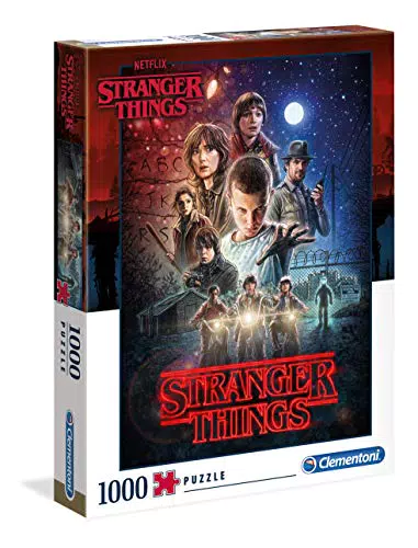Clementoni Stranger Things Puzzle – Geschicklichkeitsspiel für die ganze Familie