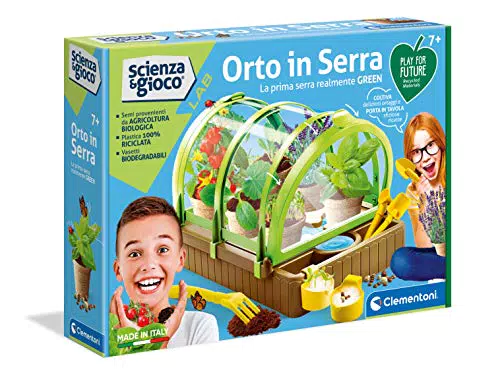 Clementoni Science Lab - L'Orto in Serra, Botanischer Gemüsegarten für Kinder