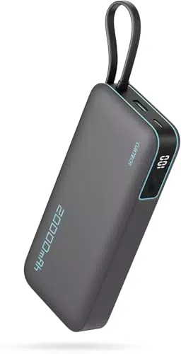 CUKTECH Power Bank 20000mAh 45W mit USB-C und USB-A Schnellladefunktion