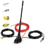Pioneer DAB+ Autoantenne mit SMB/SMA Adapter und 5M Verlängerungskabel