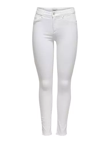 ONLY Damen Jeans 15155438 White Xs-30