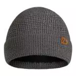 DANISH ENDURANCE Merino Beanie mit Fleece, Grau, Einheitsgröße
