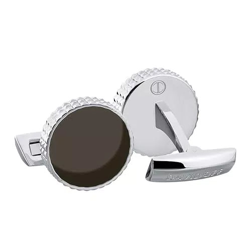 DAVIDOFF Manschettenknöpfe – exklusive rhodinierte Messing Accessoires für Herren