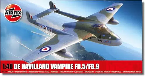 de Havilland Vampire FB.5/FB.9 Modellbausatz für Flugzeugliebhaber
