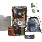 ErgoFlex Easy LED Schulranzen Set Cyber Dino