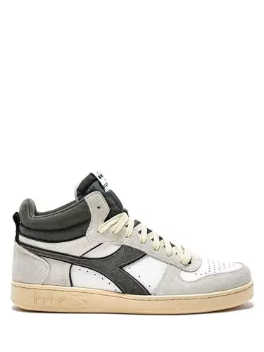 Diadora Magic Basket Demi Cut Suede Leder Gymnastikschuh für Unisex