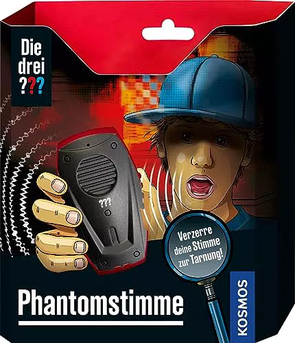 KOSMOS Die drei ??? Phantomstimme – Aufnahmegerät mit Stimmenverzerrer für Kinder