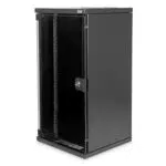DIGITUS Netzwerk-Schrank 10-Zoll 12 HE Wandmontage SOHO-Serie HxBxT 592x312x300mm