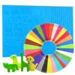 Dikale 3D Drucker Stift mit Silikonmatte und PLA Filament Set